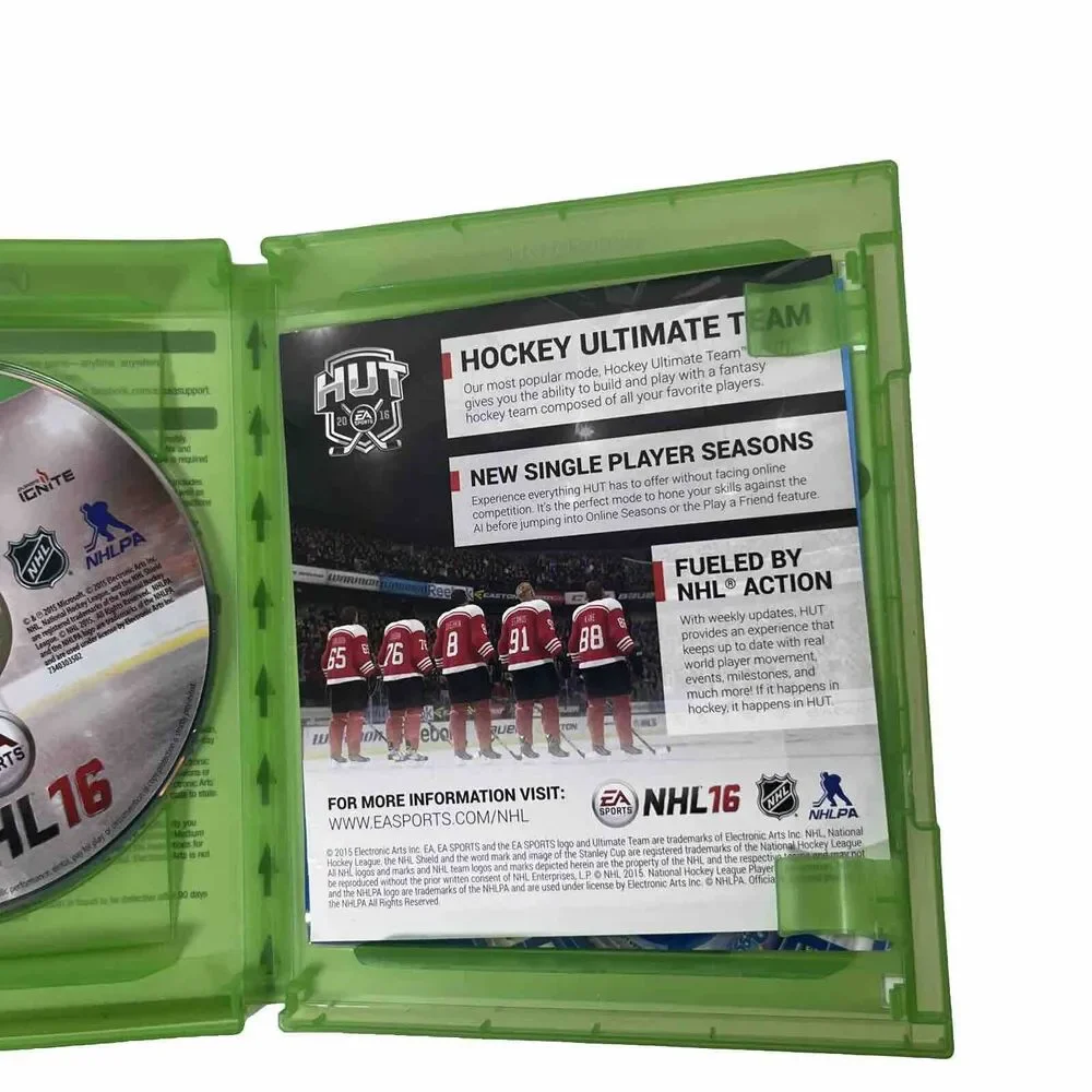 NHL 16 - Xbox One - Video Game By Electronic Arts - VERY GOOD